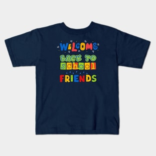 Back to School Themed Design Kids T-Shirt